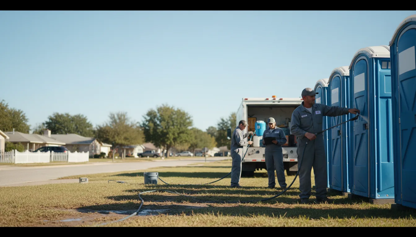 Long-Term Portable Toilet Rental in Clarkton, NC near me